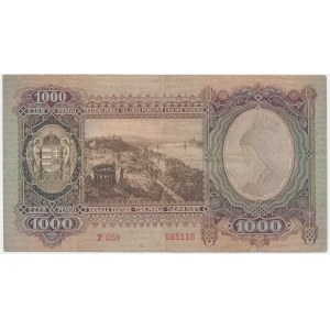 Hungary, 1.000 Pengo 1943