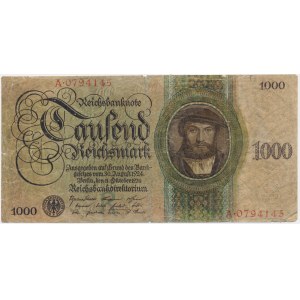 Germany, 1.000 Reichsmark 1924