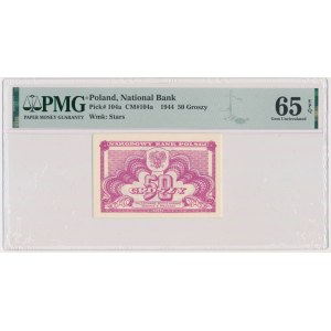 50 Pfennige 1944 - PMG 65 EPQ