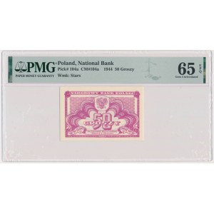 50 pennies 1944 - PMG 65 EPQ