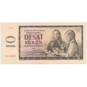 Tschechoslowakei, 10 Kronen 1960