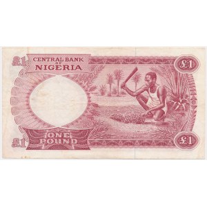 Nigeria, 1 funt (1967)