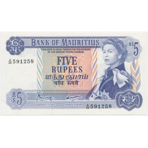 Mauritius, 5 Rupien (1967)