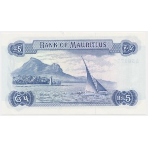 Mauritius, 5 rupii (1967)