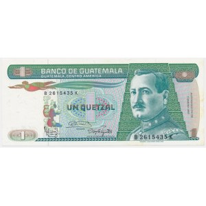 Gwatemala, 1 quetzal 1987