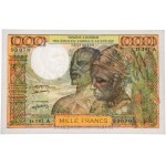 Westafrika, 1.000 Franken (1959-65)