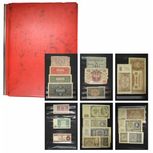 Group of polish banknotes in binder (36 pcs.)