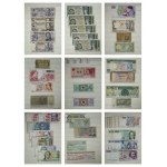 Group of mix of banknotes in binder (c. 125 pcs.)