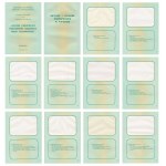 PWPW, set of watermarked securities cards (27 pcs.) - RARE