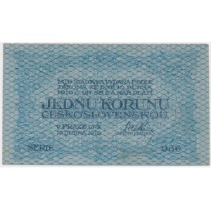 Czechoslovakia, 1 Koruna 1919