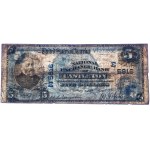USA, Blue Seal, Castelton, New York, $5 1921 - Elliot &amp; Burke -.