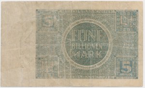Germany, 5 billion Mark 1924