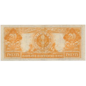 USA, Gold Certificates, 20 dolarów 1922 - Speelman & White -