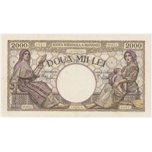 Rumunia, 2.000 lei 1941