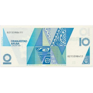 Aruba, 10 Gulden 1990