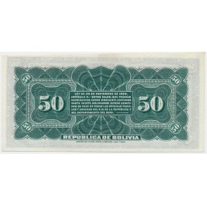 Bolivien, 50 Cents 1902