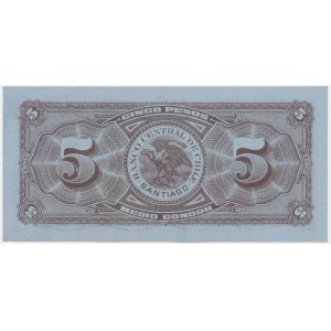 Chile, 5 Peso 1928