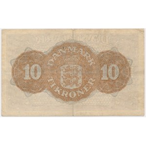 Denmark, 10 Kroner 1944