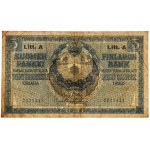 Finland, 5 Markkaa 1909 (1918)