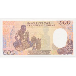 Kamerun, 500 Franken (1985-90)