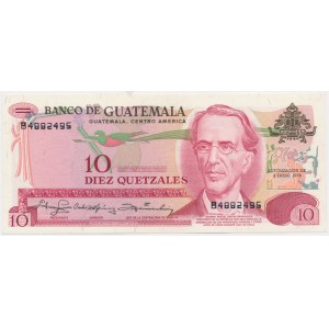 Gwatemala, 10 quetzales 1978