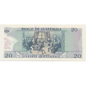 Gwatemala, 20 quetzales 1988