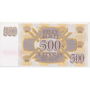 Latvia, 500 Rublu 1992