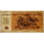 Lithuania, 10 Talonas 1992