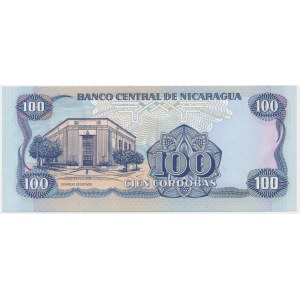 Nicaragua, 100 córdob 1985