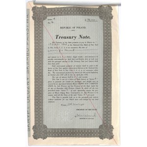 4.25% Treasury bill 1937 - RARE