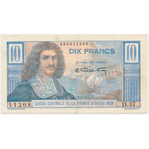 Francja, Francuska Afryka Równikowa, 10 franków (1947)