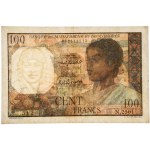 Madagaskar, 100 franków 1950-60