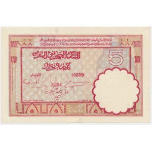 Maroko, 5 franków 1941