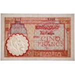 Morocco, 5 Francs 1941