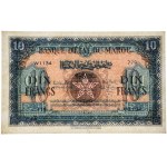 Maroko, 10 franków 1944