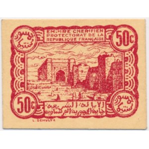 Maroko, 50 franków 1944