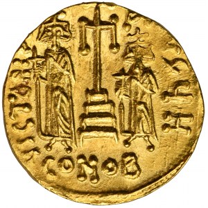 Byzantine Empire, Constantine IV, Solidus