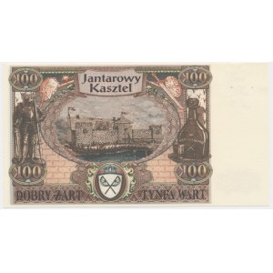 Jantar Kasztel, 100 tynfs - Druck auf PWPW-Papier