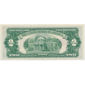 USA, Red Seal, 2 Dollars 1928 - Clarke & Snyder -