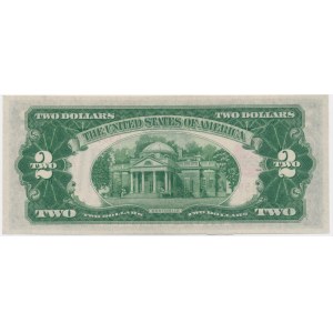 USA, Red Seal, 2 dolary 1928 - D - Julian & Morgenthau -