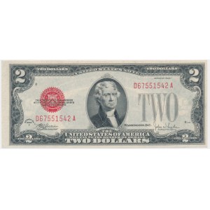 USA, Red Seal, $2 1928 - Julian &amp; Snyder -.
