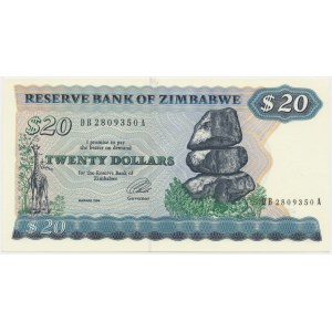 Zimbabwe, 20 Dollars 1994