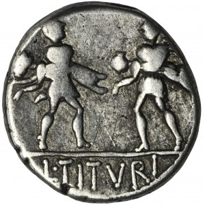 Römische Republik, Titurius Sabinus, Denarius