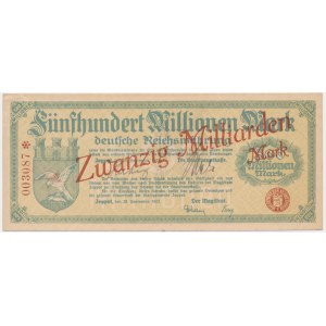 Sopot, 20 billions Mark 1923