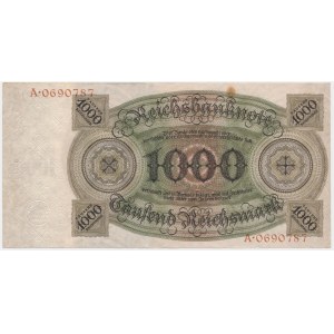 Germany, 1.000 Reichsmark 1924