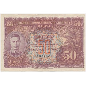 Malaya, 50 Cents 1941