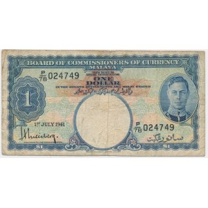 Malaya, $1 1941