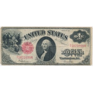 USA, Rotes Siegel, $1 1917 - Speelman &amp; White -.