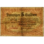 Danzig, 5 Gulden 1923 - November - PMG 25 - GROSSE RARITÄT