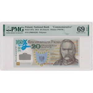 20 złotych 2014 - Legiony Polskie - PMG 69 EPQ